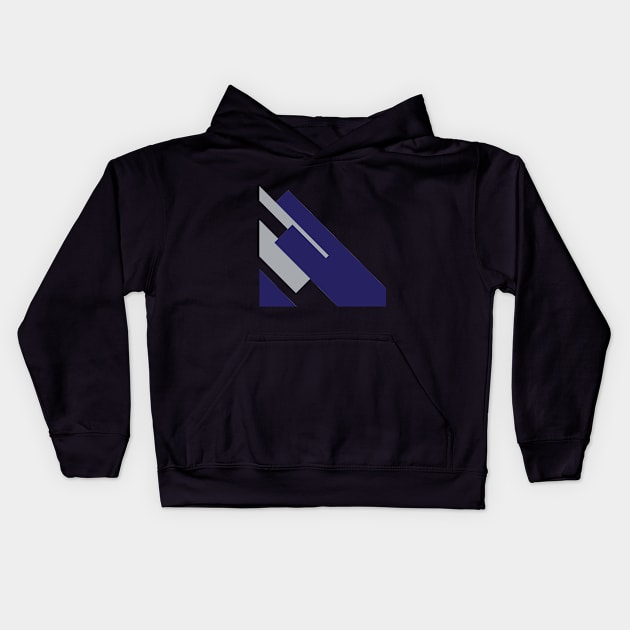 Geometry abstract Kids Hoodie by Okiki